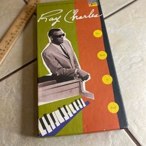 Vintage ray Charles cassette set the birth of soul